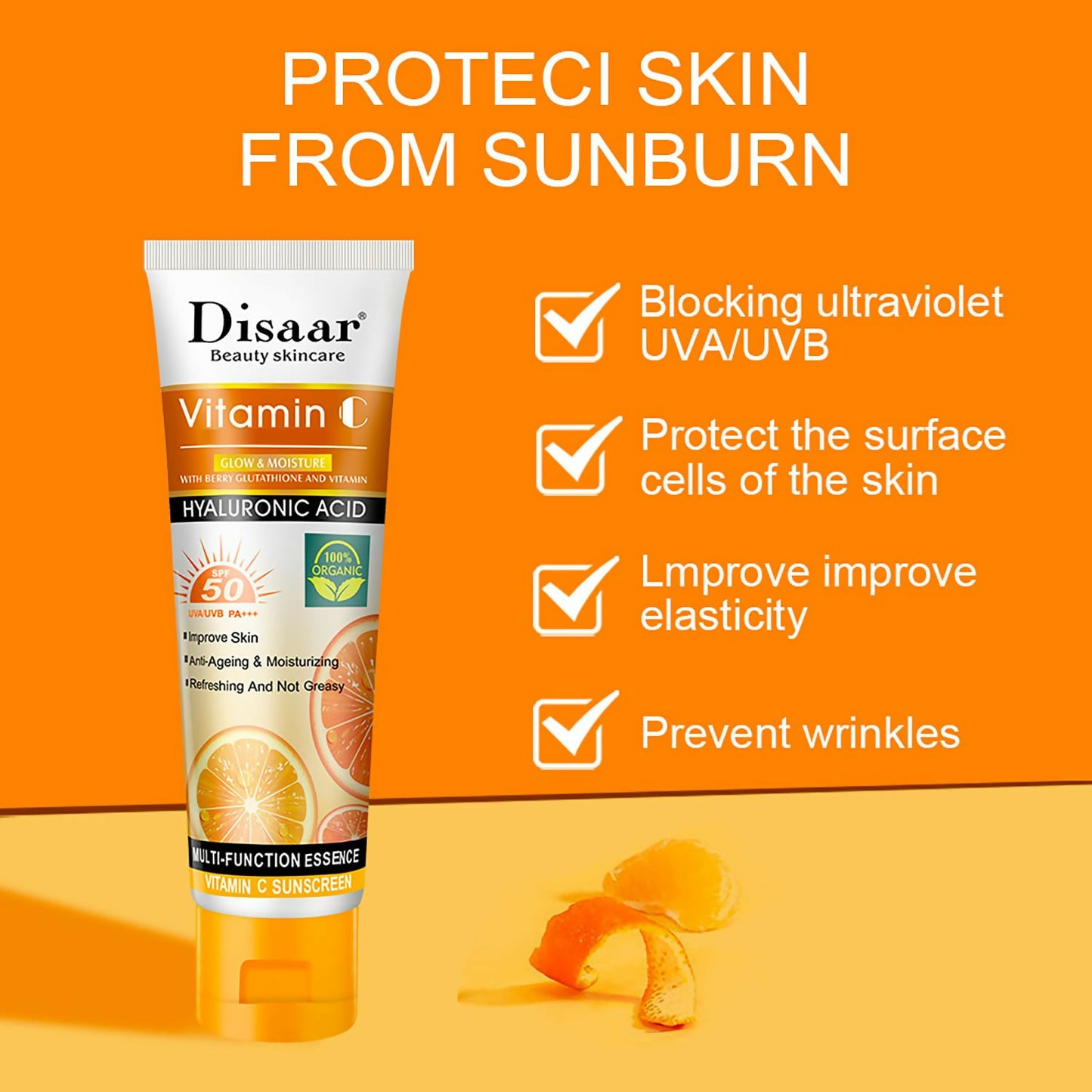 Disaar Vitamin C Organic Sunscreen