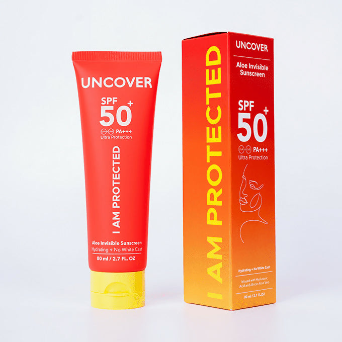 Uncover Hydrate and Protect Duo - Argan Hydrating Moisturizer 100ml + Aloe Invisible Sunscreen 80ml