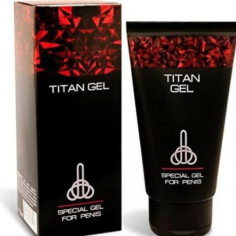 Titan Gel Big Penis Tantra Original Titan Gel red