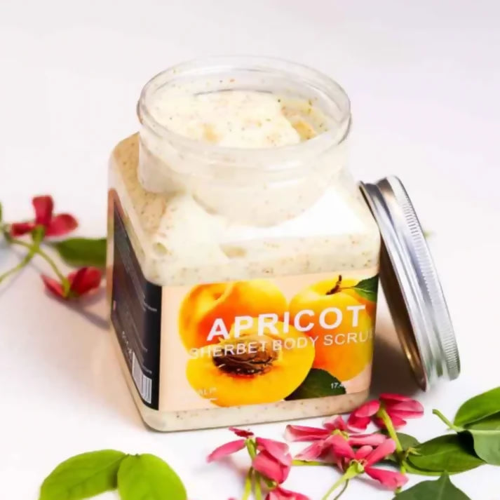 Wokali Apricot Sherbet Body Scrub 350ml