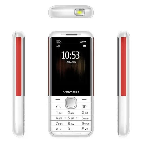 Vonex X10 Camera, FM Radio, Dual Sim, Battery 2500mAH With Torch & Facebook