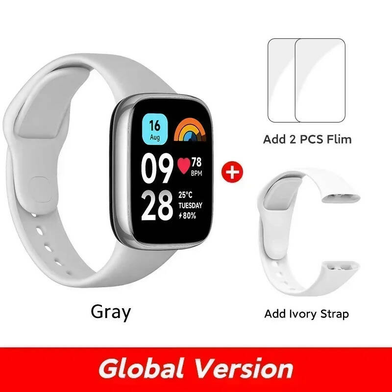 [World Premiere] Xiaomi Redmi Watch 3 Active 1.83'' LCD Display Blood Oxygen Heart Rate Bluetooth Voice Call 100+ Sport Modes