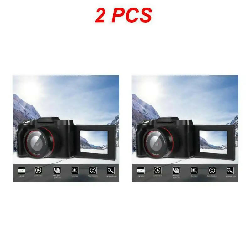 2/5PCS 16x Digital Zoom Full HD1080P Camera Professional 1080P Camera Video Digital Camcorder Vlog High Definition Camera