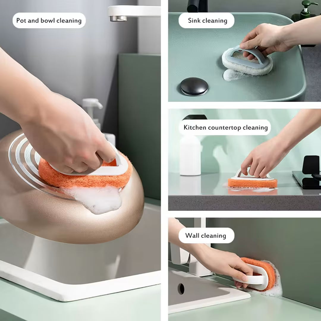 Multi-Surface Scrubber with Handle