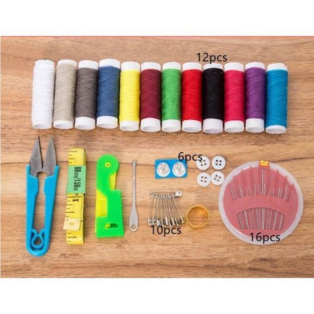 Sewing Kits Set, Double Layer Sewing Box, High Quality Sewing Set Kits, Sewing Needle Tools, DIY Handwork Accessories