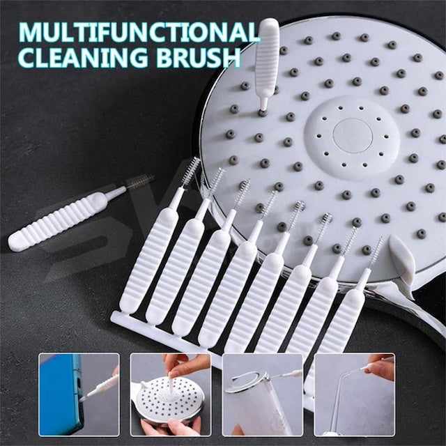 Shower Head Cleaning Brushes, Washing Anti-clogging Small Brushes, Pore Gap Cleaning Brushes, Shower Pin Brush - 10 Pieces