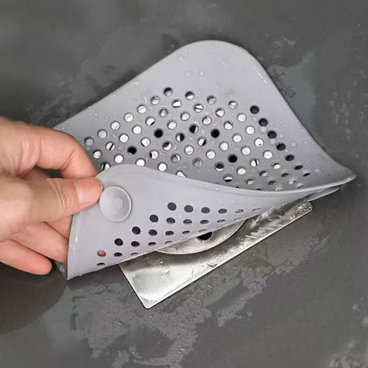 14x14cm Silicone Sink Strainer with Suction