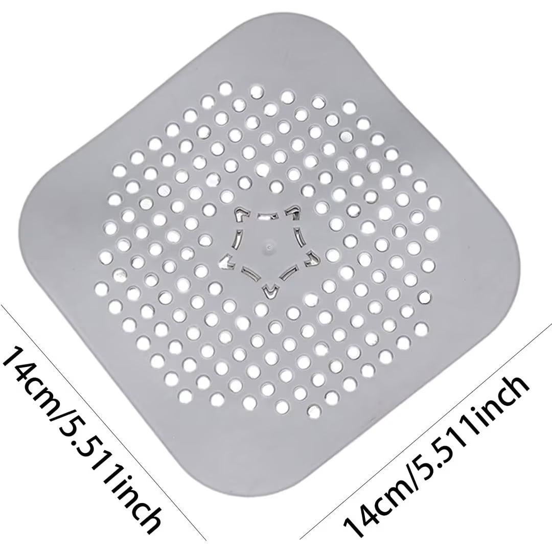 14x14cm Silicone Sink Strainer with Suction