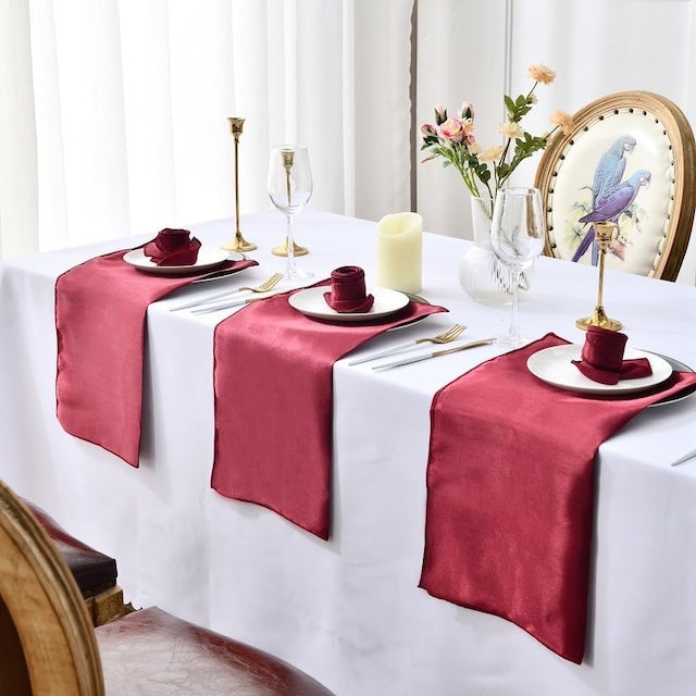 Soft Fabric Table Napkins, Table Decorative Dining Cloth Napkins, Washable Napkins Dinner Table Cloth Napkins - 6 Pcs