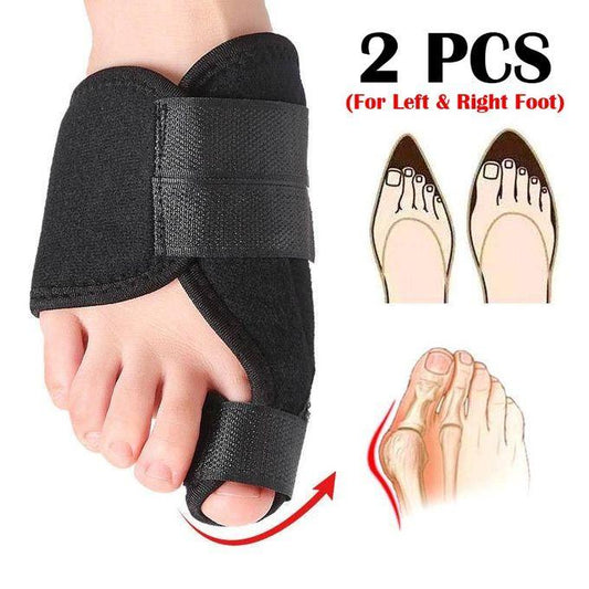 2pcs Soft Bunion Corrector Toe Separator Splint Correction Medical Device Hallux Valgus Foot Care