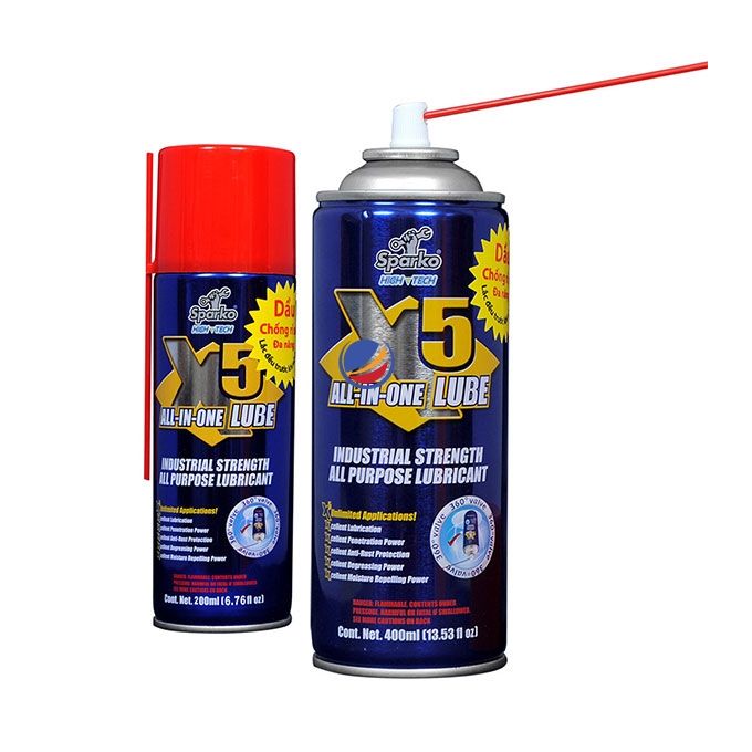 100ml Sparko X5 Anti-Rust Protection All In One Lube Industrial Strength All Purpose Lube