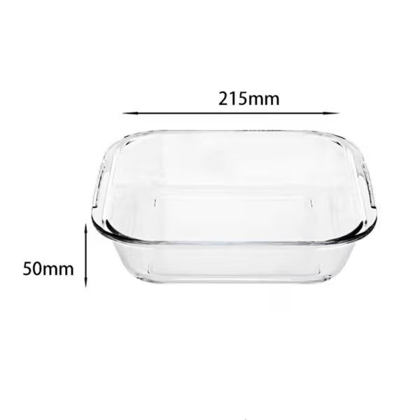 Square Glass Baking Dish (1.1 Litre)