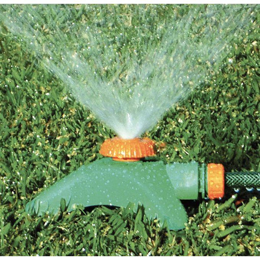 Static Sprinkler With Support Base, Lawn Water Sprinkler System for Watering Garden Plants - Quick Coupling