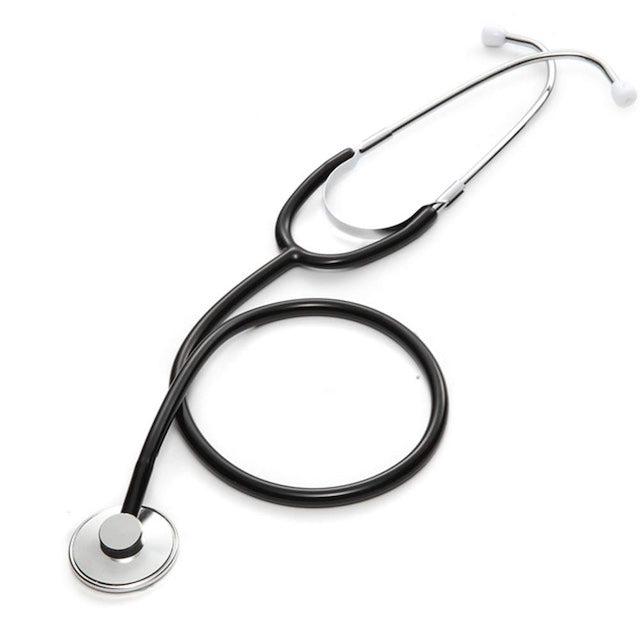 Stethoscope Professional Cardiology Doctor Student Nurse Medical Device, Portable Flat Head Stethoscope