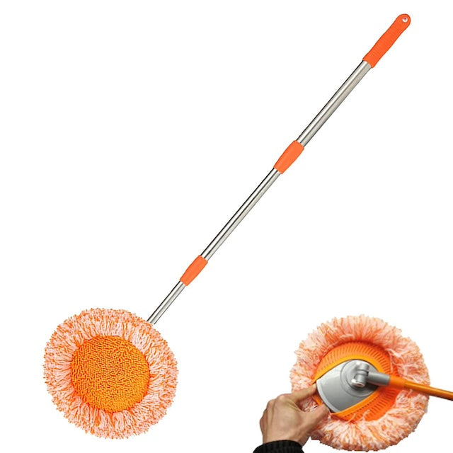 Sunflower Mop, 360° Rotatable Adjustable Cleaning Mop, New Extendable Wall Cleaning Mop, Mop Walls and Ceilings