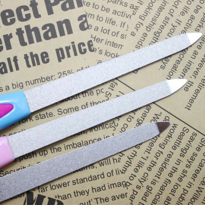 Yaoyou Dual Sided Stainless Steel Metal Nail Files