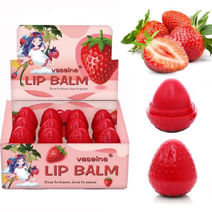 Strawberry Lip Balm - Vaseina