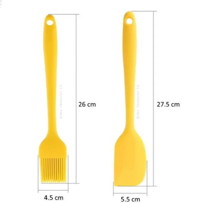 Silicone Brush + Spatula