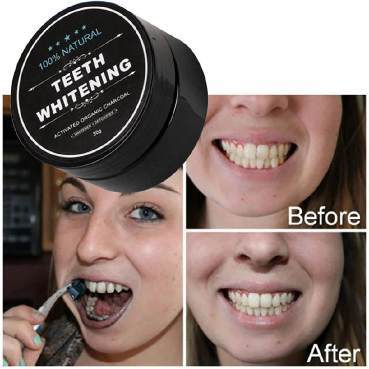 Charcoal Teeth Whitening Powder