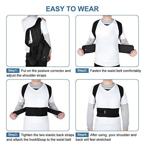 Back support posture corrector