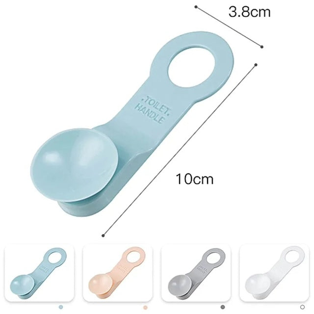 Toilet Seat Lifter, Toilet Handle, Toilet Lid Straps, Self Toilet Seat Cover Handle, Toiletries Lifting - 2 Pieces