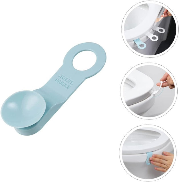 Toilet Seat Lifter, Toilet Handle, Toilet Lid Straps, Self Toilet Seat Cover Handle, Toiletries Lifting - 2 Pieces