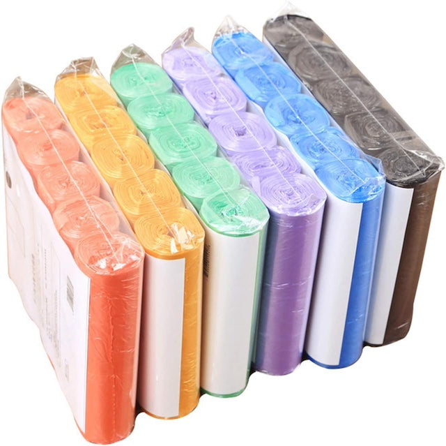 Trash Bags 100 pcs, Household Disposable Trash Garbage Bags Household Disposable Trash, Plastic Garbage Bag