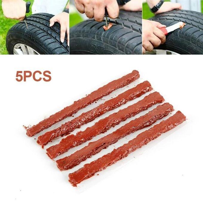 5PCS Tubeless Tire Repair Strips Car/Motorcycle Tubeless Tyre Wheels Puncture