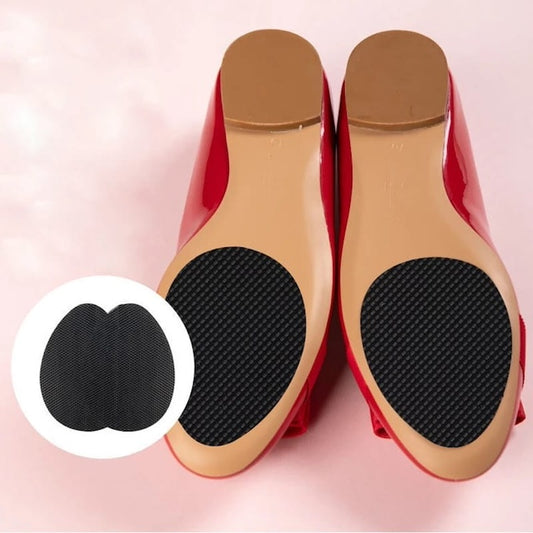 Two Piece Sole Bottom Antiskid Patches, Non-Slip Sole Pads, High Heels Sole Stickers, Noise Reduction for Shoes and High Heels