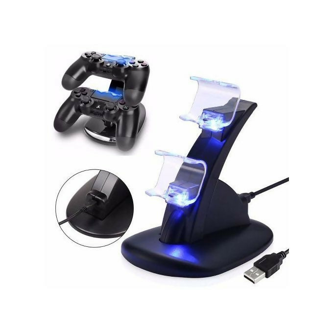 Otvo Dual PS4 Controller Charging Stand Dock Station