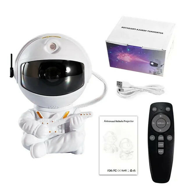 Galaxy Star Astronaut Projector LED Night Light Starry Sky Porjectors Lamp Decoration Bedroom Room Decorative For Children Gifts