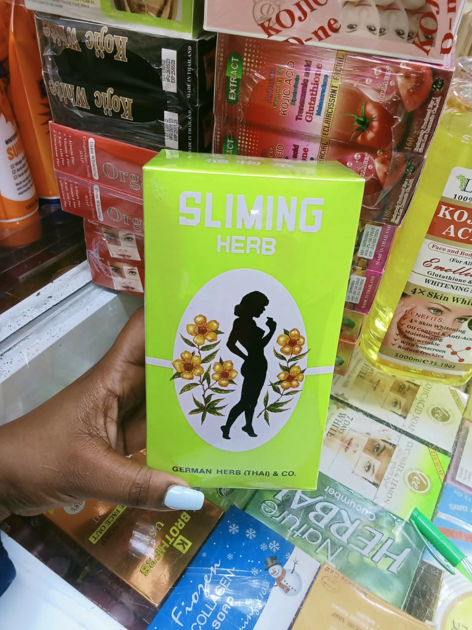 Slimming German herb tea