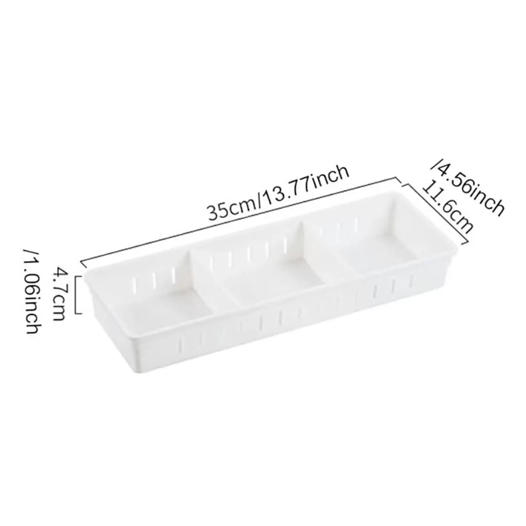 Plastic Drawer Organizer Tray 34.7×11.7cm