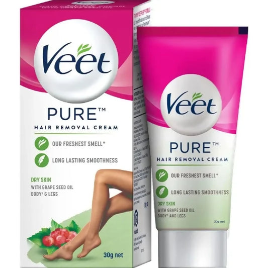 Veet Hair Removal Cream for DRY SKIN with Grape Seed oil For Body & Legs