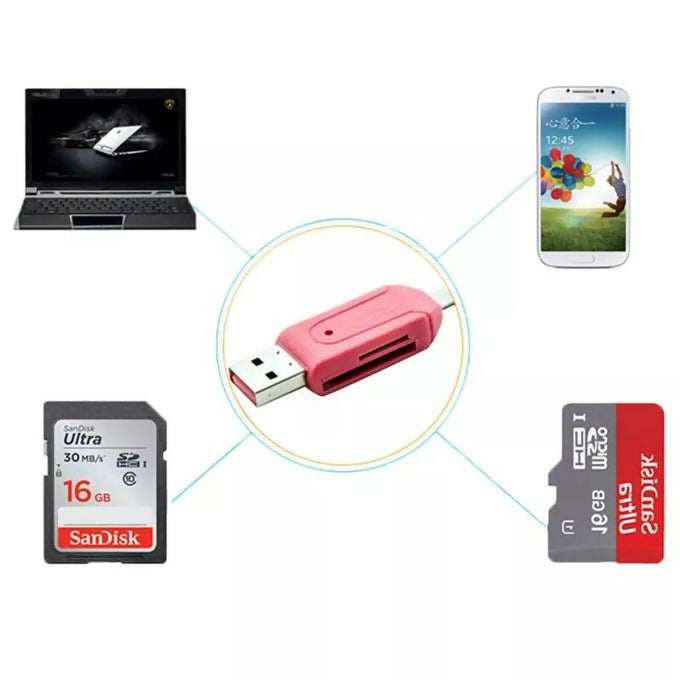 Universal USB OTG Card Reader