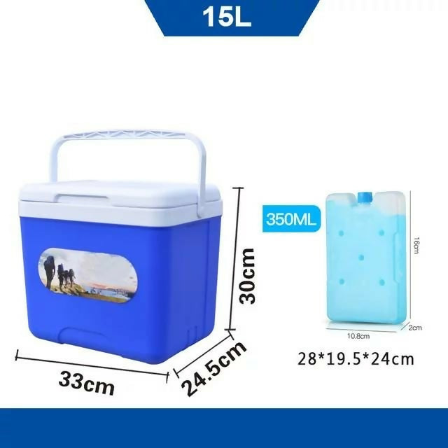 15L Portable Cooler Box Cold/Warm Dual Purpose.