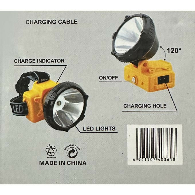 XY Riders Head Torch Headlight