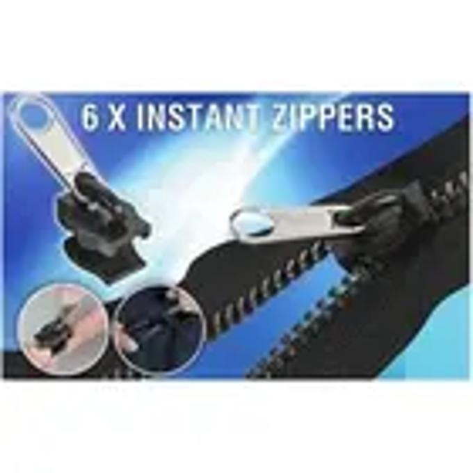 6 Pack Universal Zipper Repair Kit, Fixes any zipper in a Flash