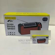 Solar Bluetooth speaker with Radio DG33