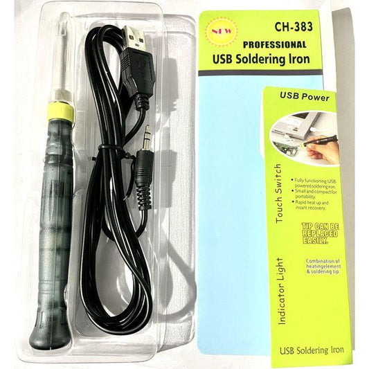 Professional USB Soldering Iron Portable Pen 5V 8W Mini Tip Touch Switch Electric Powered Soldering Station Welding Equipment Tools For Various Repair