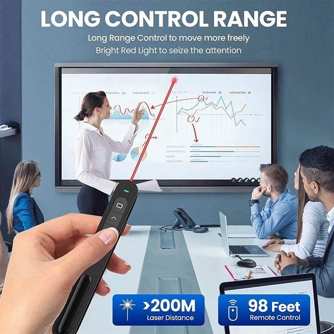 Remote Wireless 2.4Ghz USB Presentation Control PPT Clicker + Hyperlink, Volume