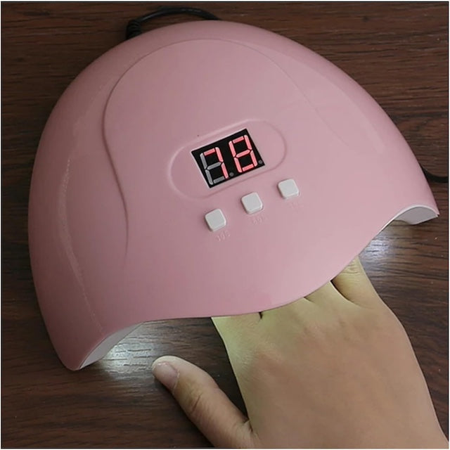 UV LED Nail Lamp / Nail Dryer Machine, Nail Lamp for Drying, Curing Nails, Portable Nail Lamp with UV Gel, Painting Gel