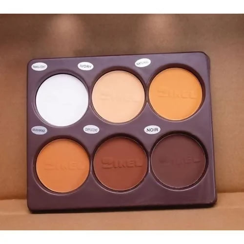 Zikel Powder Pallet Face It Contour 6 Colors