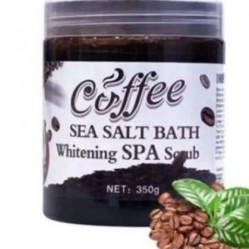 Coffee Sea Salt Bath Body Whitening Spa Scrub