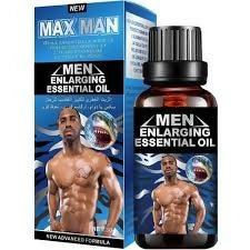 Original Max Man Men Penis Enlarging Essential Oil - 30ml