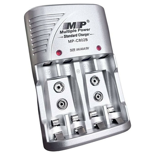 Multiple Power MP Standard Charger For Batteries Size AA/AAA/9V