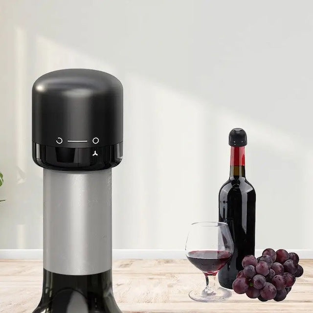 Vacuum Red Wine Bottle Stopper, Sealed Bottle Cap Stopper Leak Proof for Wine Plug Bar Tools, Airtight Leakproof Sparkling Wine Bottle Stopper