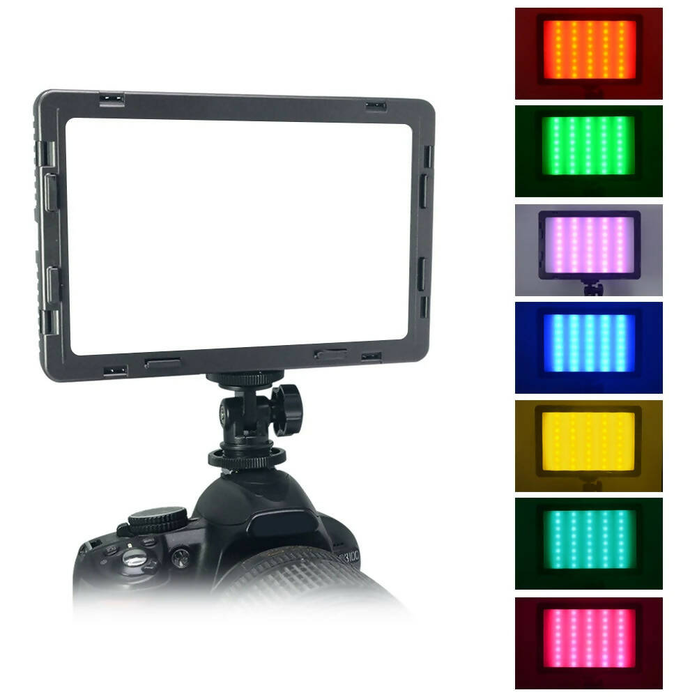 Mcoplus LED Photography Video Light Panel Lighting Photo Studio Lamp Kit RGB 360 Colors CRI95 For Shoot Live Streaming Youbube