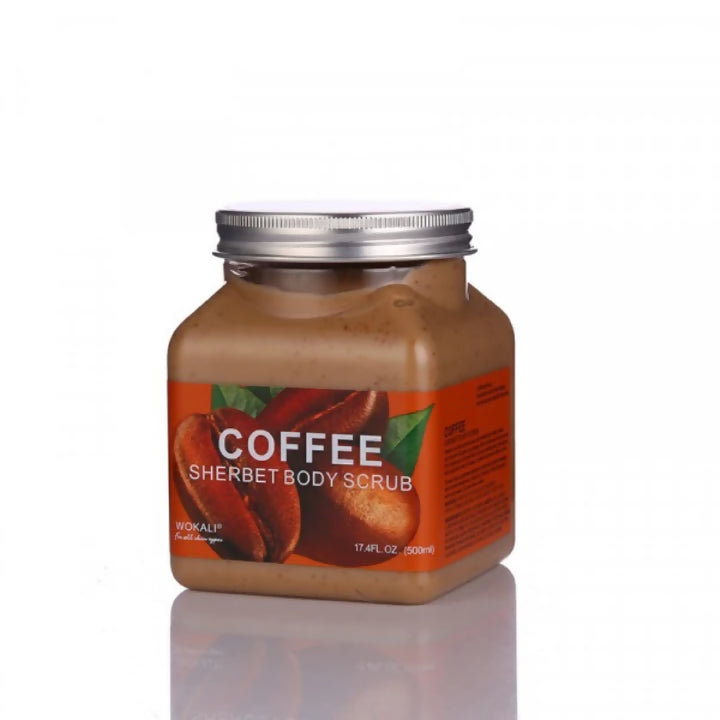 Wokali Coffee Sherbet Body Scrub, 500ML