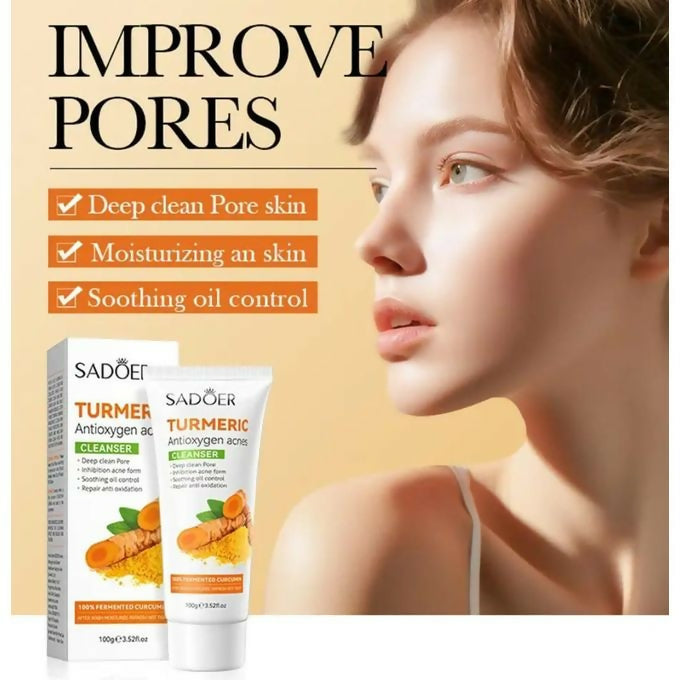 SADOER Turmeric Face Wash Cleanser